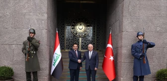 Milli Savunma Bakanı Yaşar Güler, Irak Ulusal Güvenlik Müsteşarı Kasım Araci'yi kabul etti