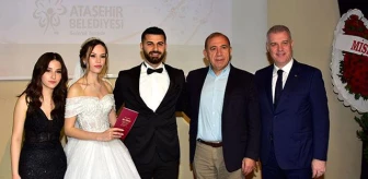 Ataşehir Nikah Dairesi'nde Nazmiye-Selahattin Demir çifti evlendi