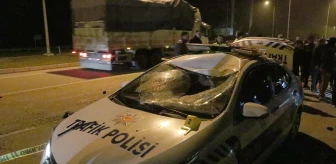 Samsun'da kaza sonrası kaçan sürücü polis memurunu çarptı, şehit oldu