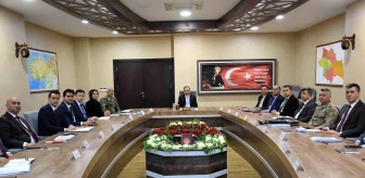 Siirt'te seçim güvenliği toplantısı gerçekleştirildi