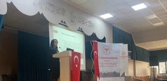 Seydişehir İlçe Sağlık Müdürlüğü tarafından sağlıklı yaşam semineri düzenlendi
