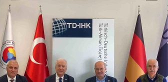 ALTSO Başkanı Eray Erdem, Türk-Alman Ticaret ve Sanayi Odası'nı ziyaret etti