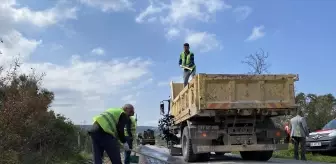 Çanakkale'de Orman Yangınları Sonrası Köy Yollarında Bakım ve Onarım Çalışmaları Başladı