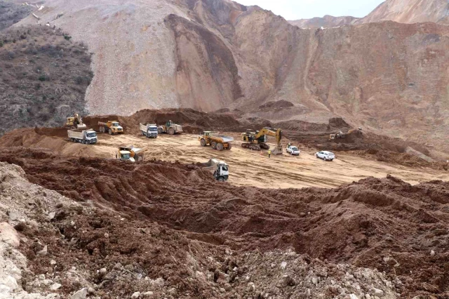 Erzincan'daki maden faciasının yeni görüntüsü ortaya çıktı