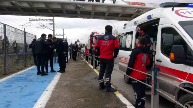 Kocaeli'de hızlı tren hattında intihar