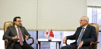 AA Genel Müdürü Serdar Karagöz, Tokyo Büyükelçisi Korkut Güngen ile bir araya geldi