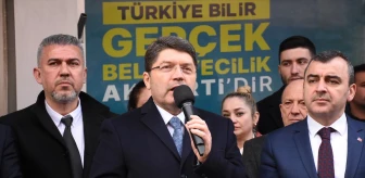 Adalet Bakanı Yılmaz Tunç, Türkiye'nin kalkınması ve enerjide bağımsızlığı için çalıştıklarını söyledi