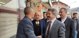 Bakan Yardımcısı Aydın, Çelikhan'da esnafla buluştu