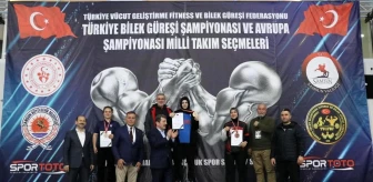 DEPSAŞ Enerji Spor Kulübü, Türkiye Bilek Güreşi Şampiyonası'nda 13 madalya kazandı