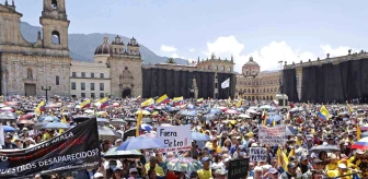 Kolombiya'da Hükümet Reformlarına Karşı Gösteriler
