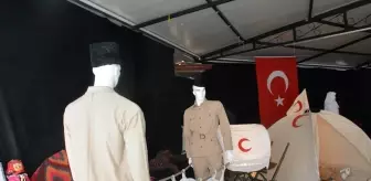 Çanakkale Zaferi'nin 109. yıldönümü için el sanatları sergisi açıldı