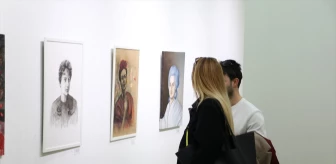 NKÜ Güzel Sanatlar Fakültesi Öğrencileri Kadınlar Günü Sergisi Açtı