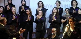 Samsun'da Kadınlar Korosu 8 Mart Konseri Verdi