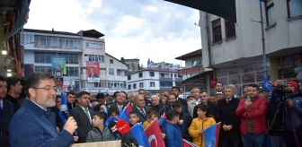 Cumhurbaşkanı Erdoğan, Bartın'da seçim ofisinin açılışına telefonla bağlandı