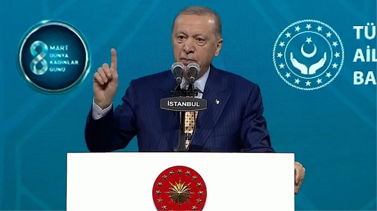 Cumhurbaşkanı Erdoğan: Bir kesimin aile kavramına alerjisi var, seçim öncesi de kadınları korkutmaya başladılar