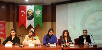 Iğdır Üniversitesi ve Aile ve Sosyal Hizmetler İl Müdürlüğü, 8 Mart Dünya Kadınlar Günü paneli düzenledi