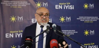 İYİ Parti Manisa Büyükşehir Belediyesi Başkanı Adayı Gürhan Özcan Projelerini Paylaştı