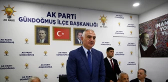Kültür ve Turizm Bakanı Mehmet Nuri Ersoy, Antalya'da hizmet ağını genişletmek istiyor