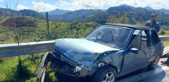 Marmaris'te kaza: 2 kişi yaralandı