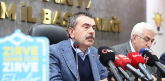Milli Eğitim Bakanı Yusuf Tekin, Erzurum'da başlatılan 'Zirve şehir için zirve fikirler' projesine destek verdi