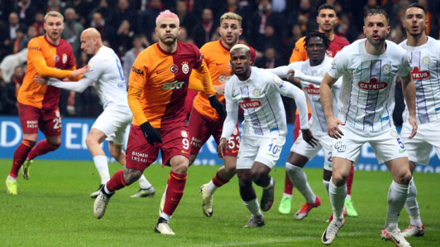RAMS Park'ta gol şov! Galatasaray, Çaykur Rizespor'u 6-2 yendi
