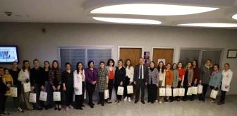 SANKO Üniversitesi Rektörü 8 Mart Dünya Kadınlar Günü'nde çalışanları ziyaret etti