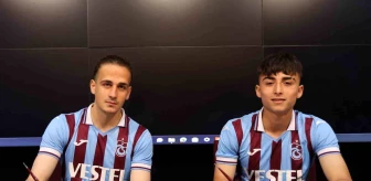 Trabzonspor Alt Yapısından İki Genç Futbolcu Profesyonel Sözleşme İmzaladı