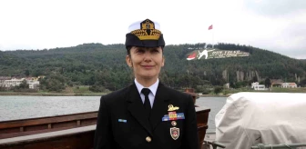 Türkiye'nin ilk kadın amirali Gökçen Fırat ve Harbiyeliler Çanakkale'de buluştu