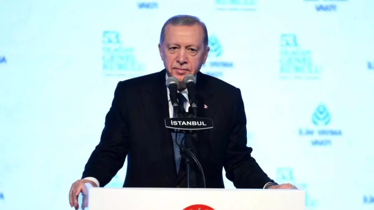 Erdoğan: Hamas'ın arkasında dimdik duran bir ülke Türkiye