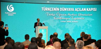 Türkçe Öğretim Merkezi Yöneticileri Koordinasyon Toplantısı Ankara'da Yapıldı