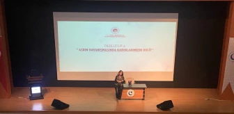 Eğitimci-Yazar Dilek Cesur'dan deprem sürecinde kadınların rolü konulu konferans