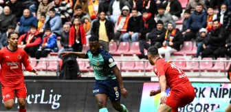 Trendyol Süper Lig'in 29. Haftasında Kayserispor ile Hatayspor Berabere