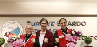 Türkiye-1 Takımı Avrupa Takımlar Artistik Bilardo Şampiyonası'nda Altın Madalya Kazandı