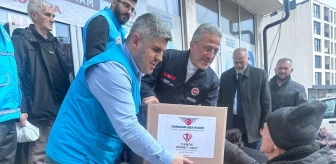 TDV, Kosova'da ihtiyaç sahibi ailelere gıda yardımı yaptı
