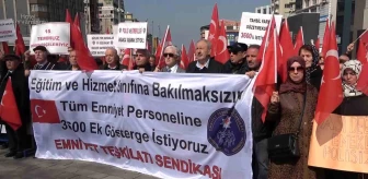 Bursa'da Emekli Polisler 3600 Ek Gösterge İçin Buluştu