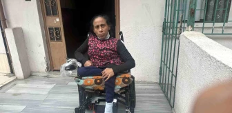 Kağıthane'de Tekerlekli Sandalyeli Kadına Bekçilerden İnsanlık Örneği