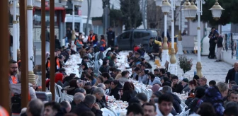 Tekirdağ'ın Kapaklı ilçesinde 5 bin kişi iftarını açtı