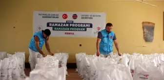TDV Kenya'da İhtiyaç Sahibi Ailelere Gıda Yardımı ve Su Kuyusu Açtı
