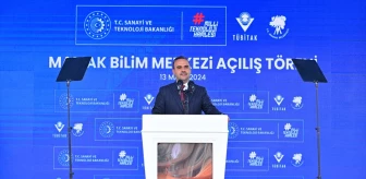 Bakan Kacır, Mamak Bilim Merkezi'nin açılışında konuştu Açıklaması