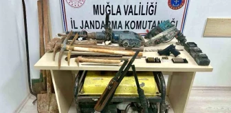 Muğla'da Kaçak Kazı Operasyonu: 4 Şüpheli Yakalandı