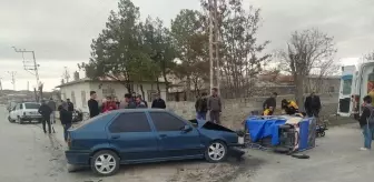 Konya'da Otomobil ve Motosiklet Kazası: 4 Yaralı