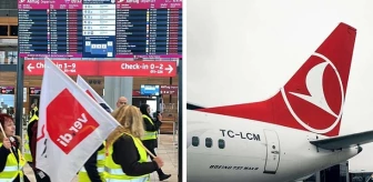 Türk Hava Yolları'nın 14 Mart'ta düzenleyeceği bazı Hamburg ve Stuttgart seferleri iptal edildi