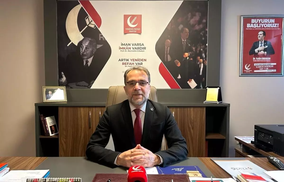 Yeniden Refah Partisi Genel Başkan Yardımcısı Gül: '100 ilçelik bir isteğimiz olmamıştır'