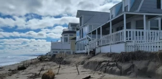Amerika Birleşik Devletleri'nde dalgaları kesmesi için inşa edilen 500, 000 dolarlık kum şeridi üç gün içinde yok oldu