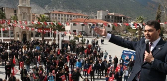 DP Genel Başkanı Gültekin Uysal Kırkağaç'ta Halka Hitap Etti