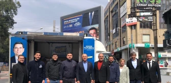 Cumhur İttifakı'nın Muratpaşa Belediye Başkan Adayı Özdemir Manavoğlu Esnaf ve Kurumlara Ziyaretler Gerçekleştirdi