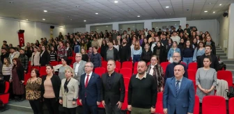 Trakya Üniversitesinde İstiklal Marşı'nın 103. yıl dönümü programı düzenlendi