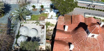 Antalya Mevlevihanesi'ndeki Tarihi Hamam Restore Edilerek Ziyarete Açılacak