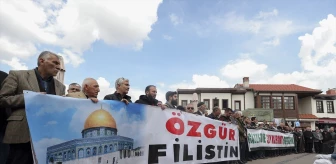 Ankara Filistin Dayanışma Platformu İsrail'in Gazze'ye yönelik saldırılarını kınadı