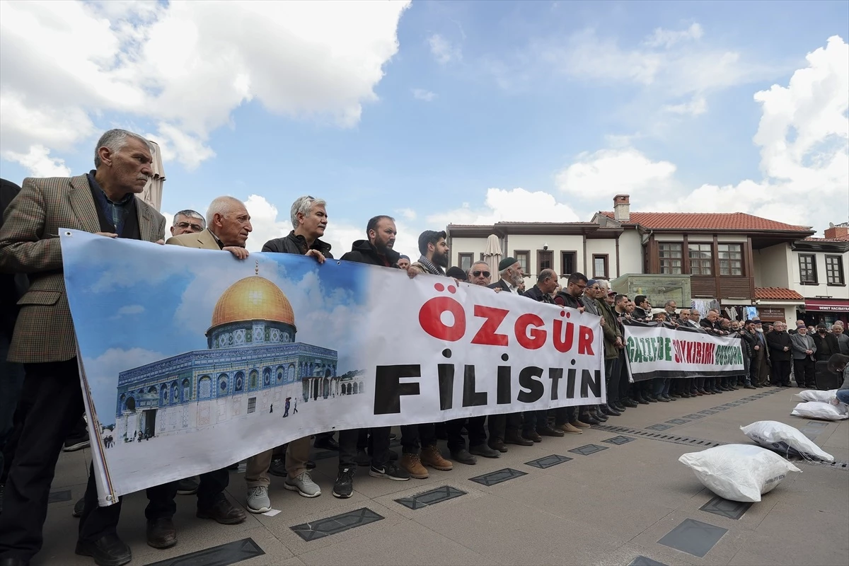 Ankara Filistin Dayanışma Platformu İsrail'in Gazze'ye yönelik saldırılarını kınadı